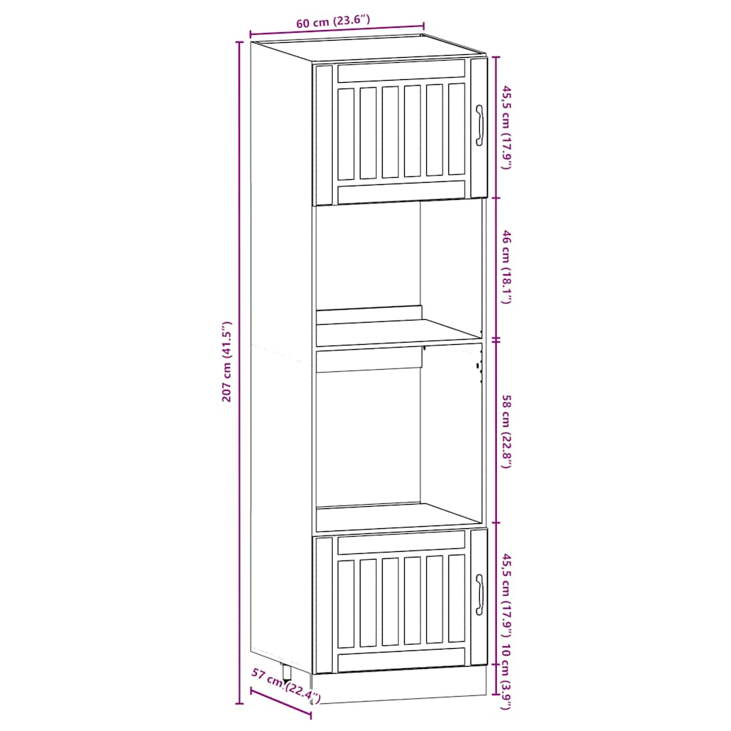 7 Piece Kitchen Cabinet Set Lucca Concrete Grey Engineered Wood