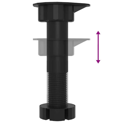 Kitchen Cabinet with Door Kalmar Glossy White 80 x 46 x 81.5 cm