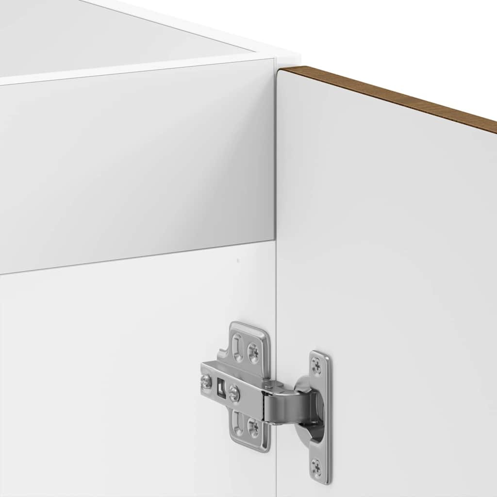 Kitchen Cabinet with Storage Kalmar Brown Oak 80 x 46 x 81.5 cm