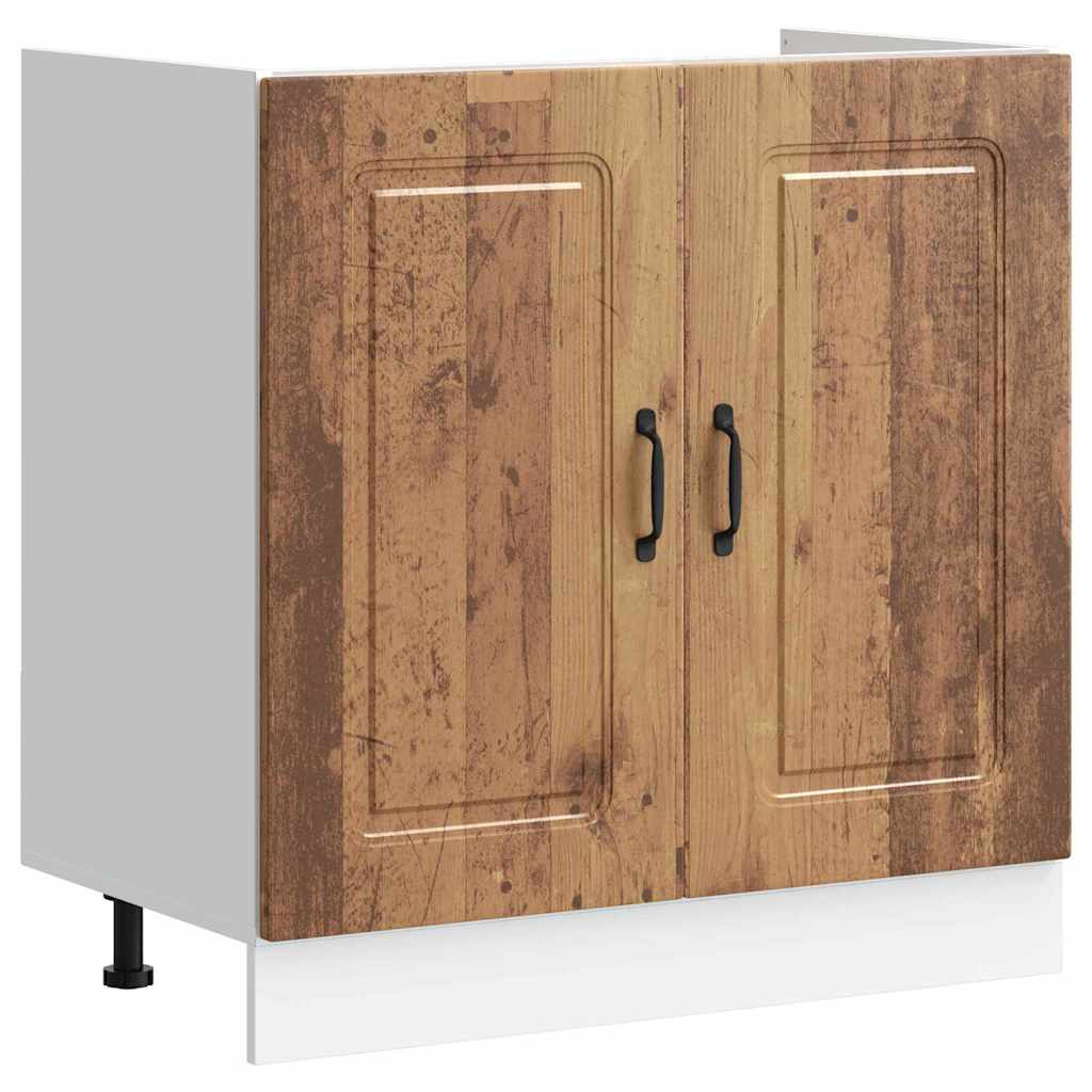 Kitchen Cabinet with Storage Kalmar Old Wood 80 x 46 x 81.5 cm