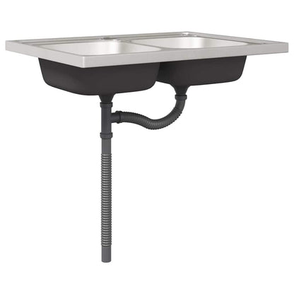 Kitchen Cabinet with Storage Kalmar Old Wood 80 x 46 x 81.5 cm