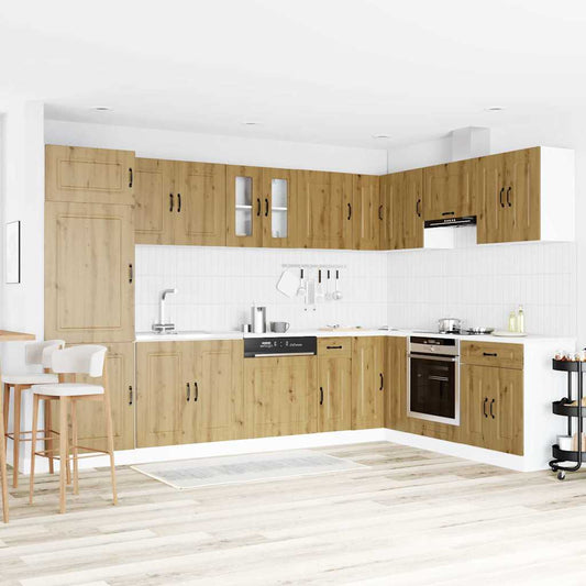Kitchen Cabinet Kalmar Artisan Oak 80 x 46 x 81.5 cm