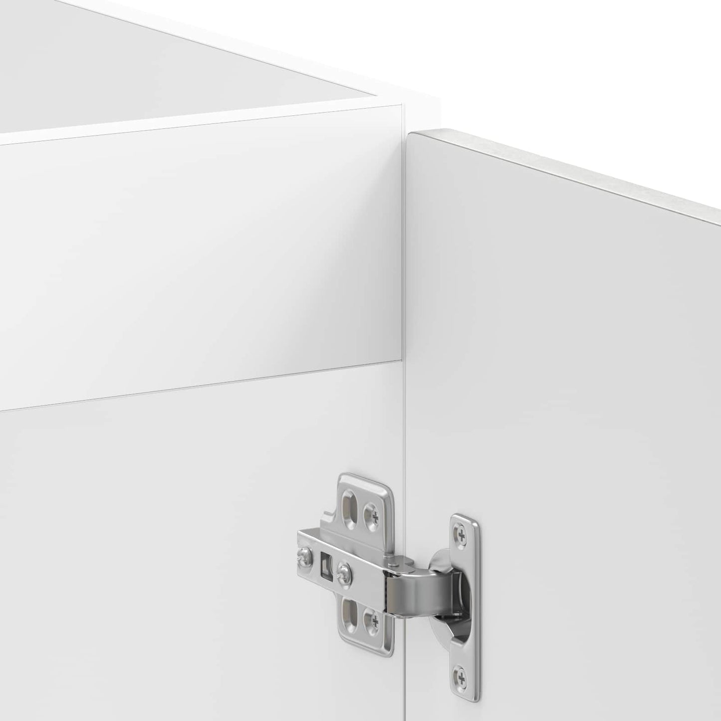 Sink Base Cabinet with Storage Porto 2 pcs Grey Engineered wood