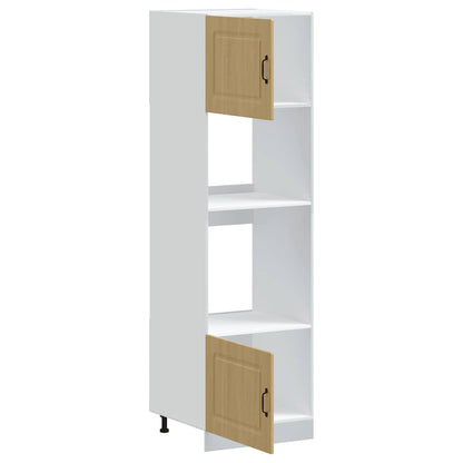 Oven Cabinets 2 pcs Kalmar Sonoma Oak Engineered Wood