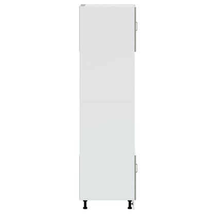Oven Cabinets 2 pcs Kalmar Grey Sonoma Engineered Wood