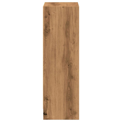 Bookcase Artisian Oak 40x24x76 cm Engineered Wood