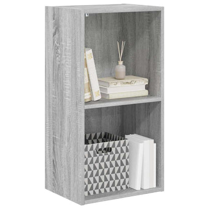 Bookcase Grey Sonoma 40x30x77 cm Engineered Wood