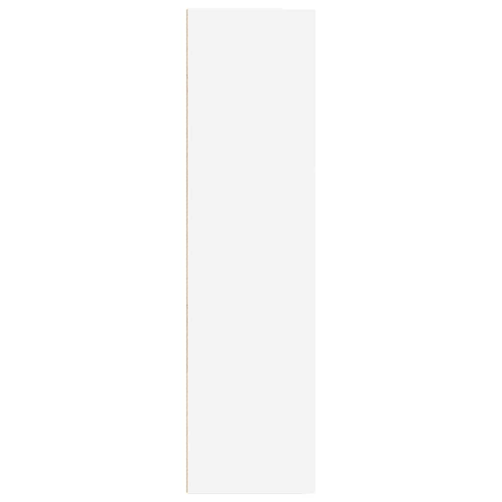 Bookcase White 40x30x114 cm Engineered Wood