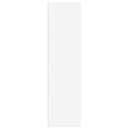 Bookcase White 40x30x114 cm Engineered Wood