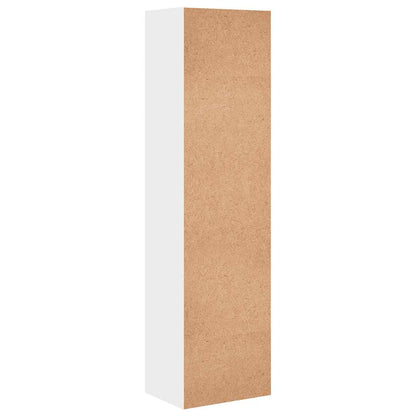 Bookcase White 40x30x152 cm Engineered Wood