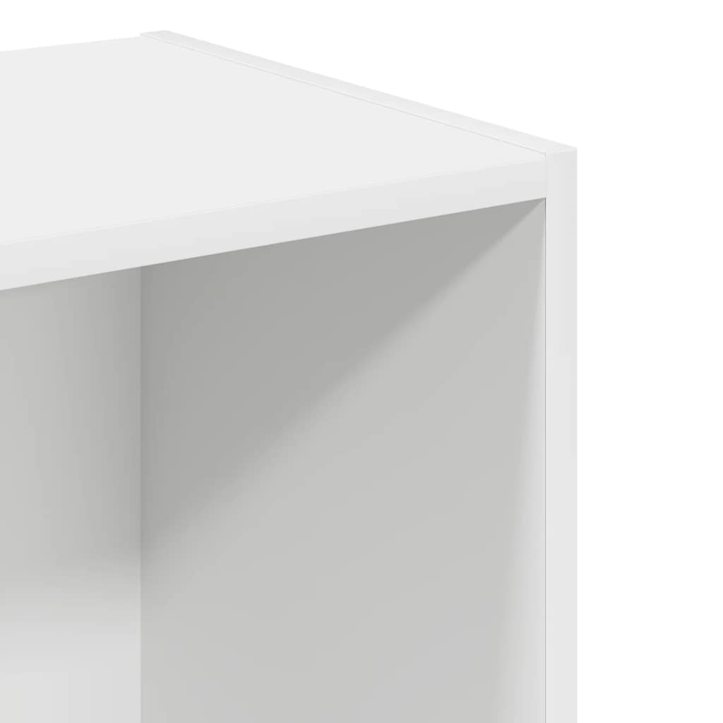 Bookcase White 40x30x152 cm Engineered Wood