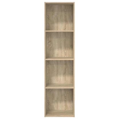 Bookcase Sonoma Oak 40x30x152 cm Engineered Wood