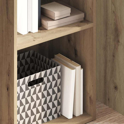 Bookcase Artisian Oak 40x30x152 cm Engineered Wood