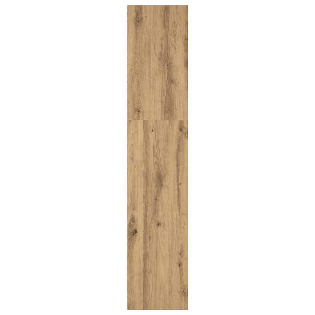 Bookcase Artisian Oak 40x30x152 cm Engineered Wood