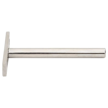 Floating Shelf Brackets 12pcs Invisible Ø10x100 mm Carbon Steel