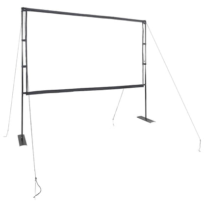 Projection Screen with Stands 108 Inch 16:9