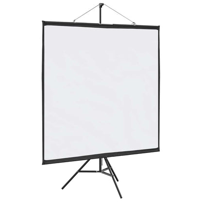 Projection Screen with Tripod 72 Inch 1:1