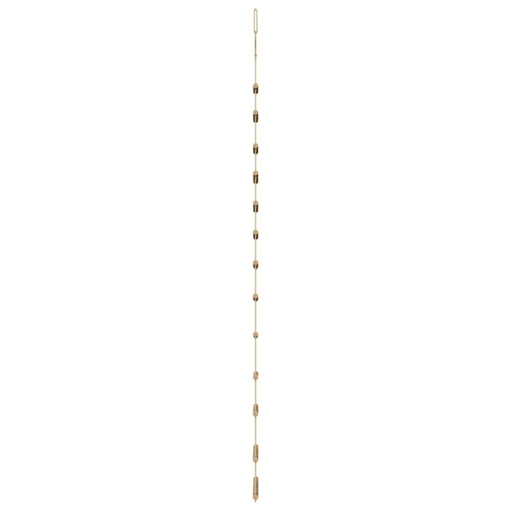  Hanging Christmas Tree with Top Star 86x180 cm Natural Branch