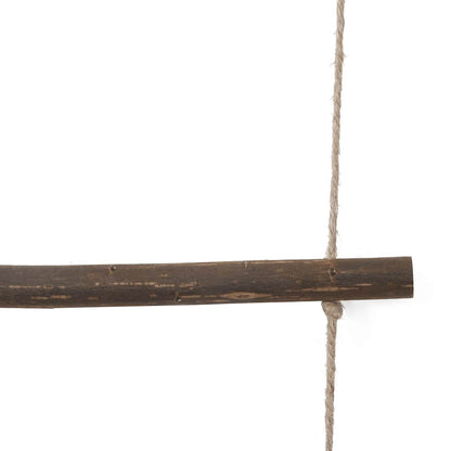 Wall Decoration Ladder-Shaped 50x150 cm Natural Branch