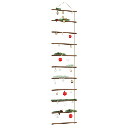 Wall Decoration Ladder-Shaped 50x200 cm Natural Branch