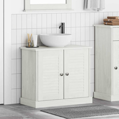 Sink cabinet VIGO White and Antique White 68 x 34 x 59 cm