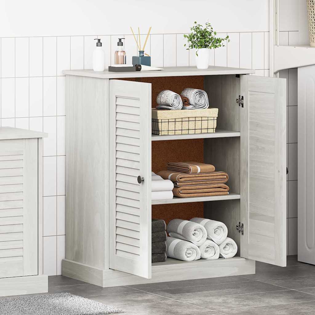 Bathroom Cabinet VIGO White and Antique White 68 x 34 x 80 cm