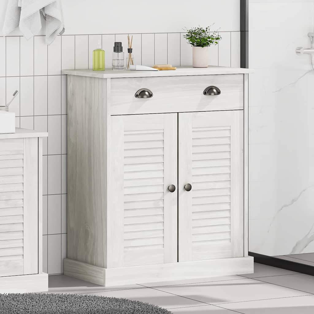 Bathroom Cabinet VIGO White and Antique White 68 x 34 x 80 cm