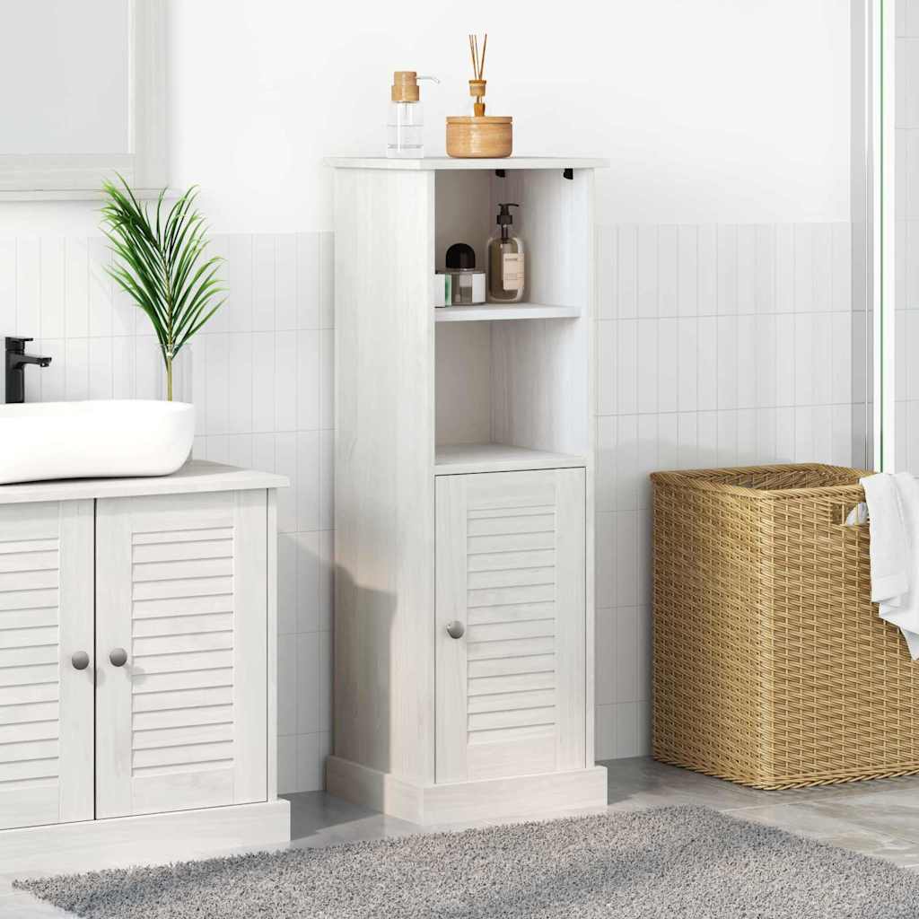 Bathroom Cabinet VIGO White and Antique White 37 x 34 x 110 cm