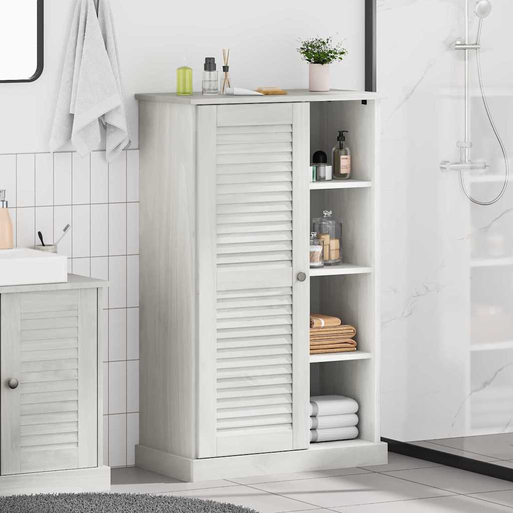 Bathroom Cabinet VIGO White and Antique White 68 x 34 x 110 cm
