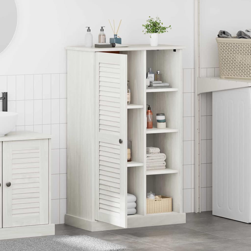 Bathroom Cabinet VIGO White and Antique White 68 x 34 x 110 cm