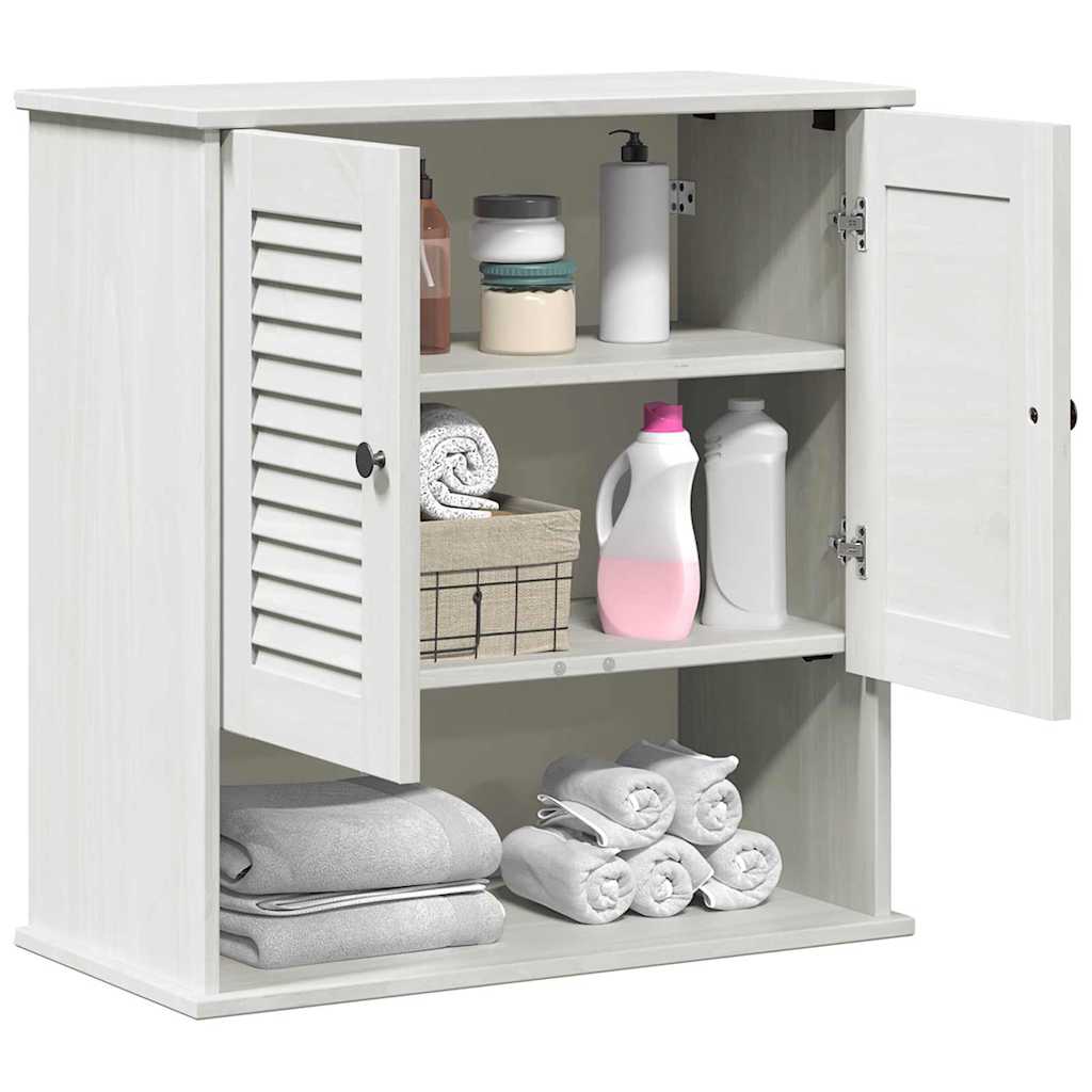Bathroom Cabinet with Shelf VIGO White and Antique White