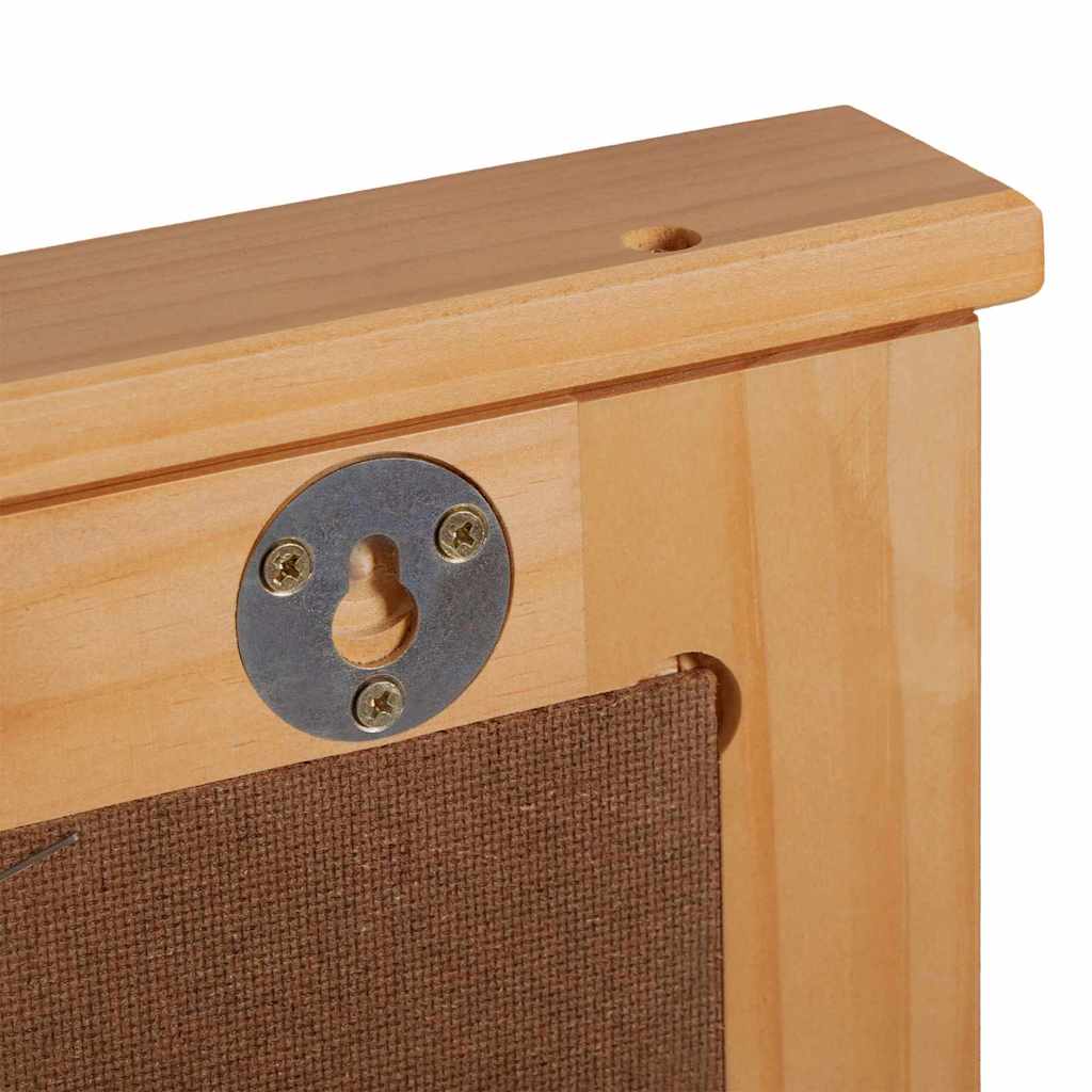 Mirror VIGO Honey Brown 55.5 x 5 x 70 cm Solid pine wood