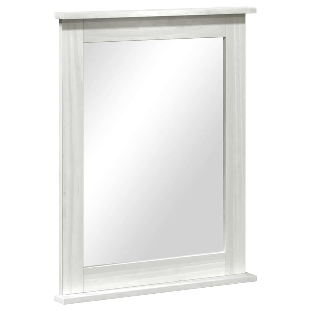 Mirror VIGO Antique White 55.5 x 5 x 70 cm Solid pine wood