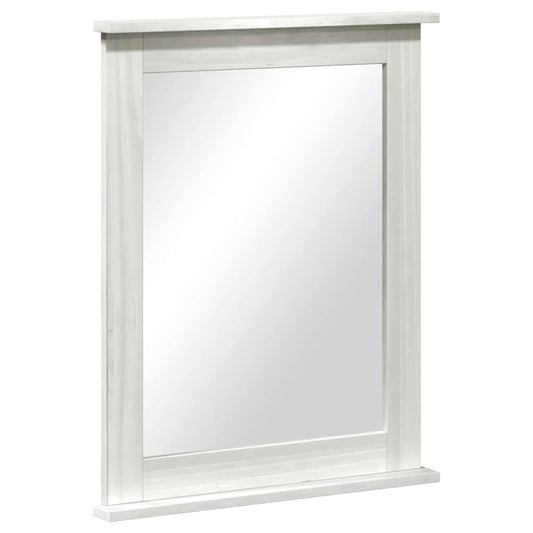 Mirror VIGO Antique White 55.5 x 5 x 70 cm Solid pine wood