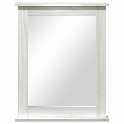 Mirror VIGO Antique White 55.5 x 5 x 70 cm Solid pine wood