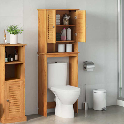 Toilet Cabinet VIGO Brown and Honey Brown 60 x 27 x 161 cm