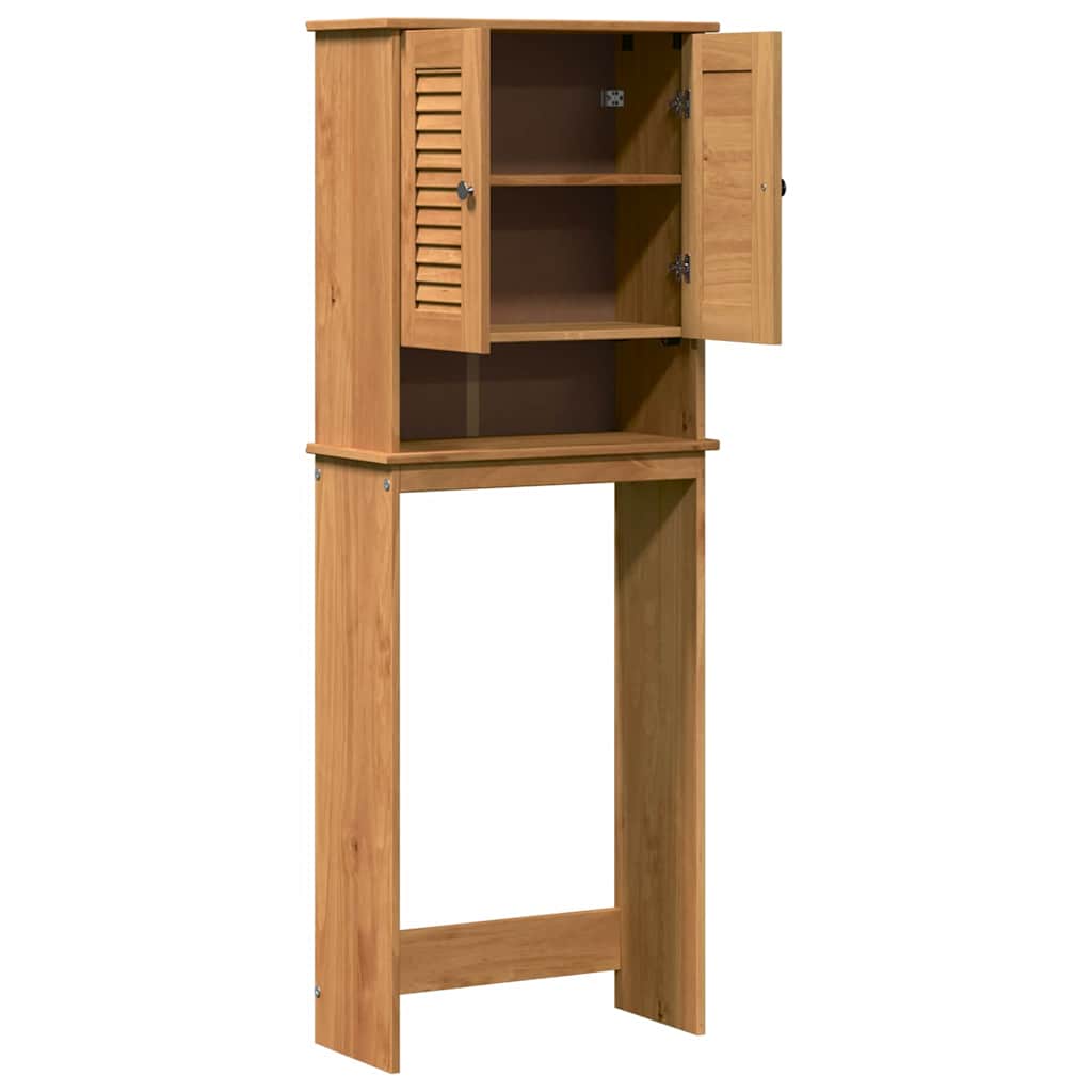 Toilet Cabinet VIGO Brown and Honey Brown 60 x 27 x 161 cm