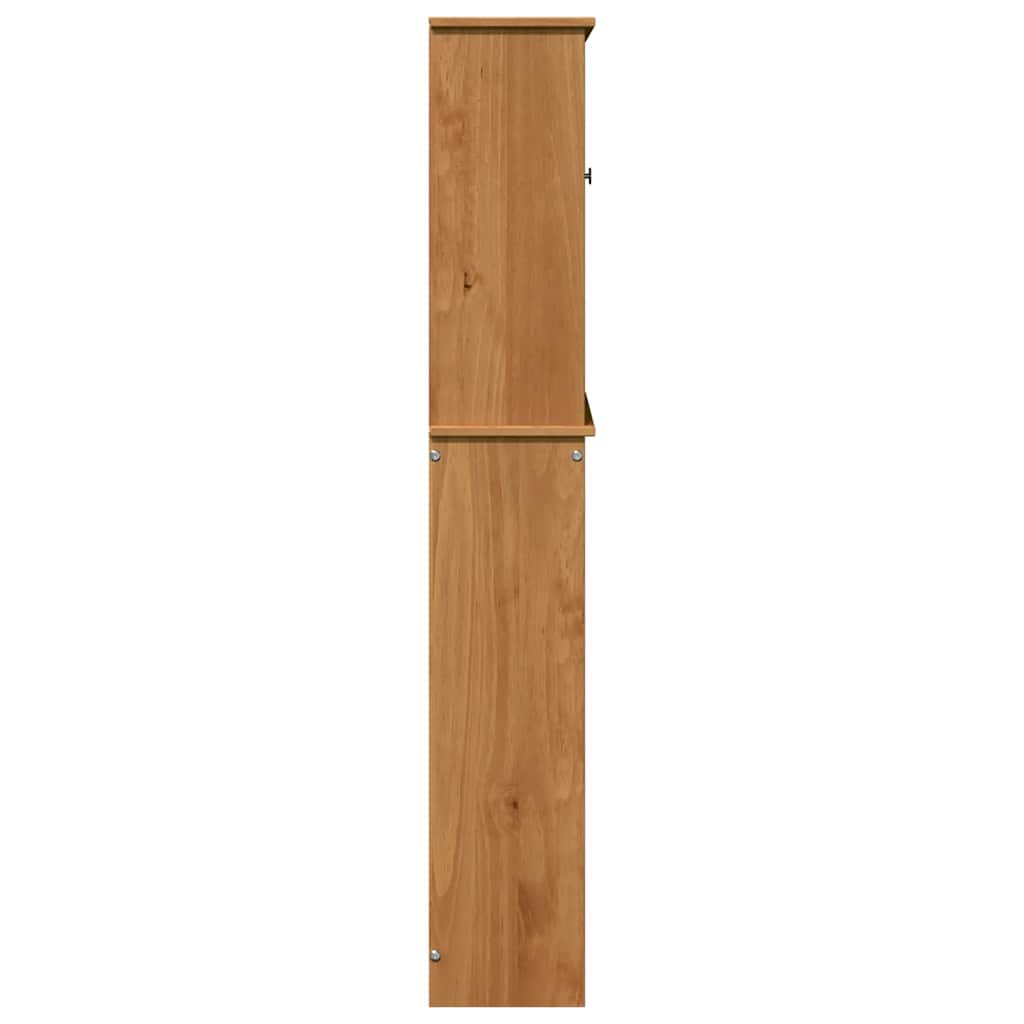 Toilet Cabinet VIGO Brown and Honey Brown 60 x 27 x 161 cm