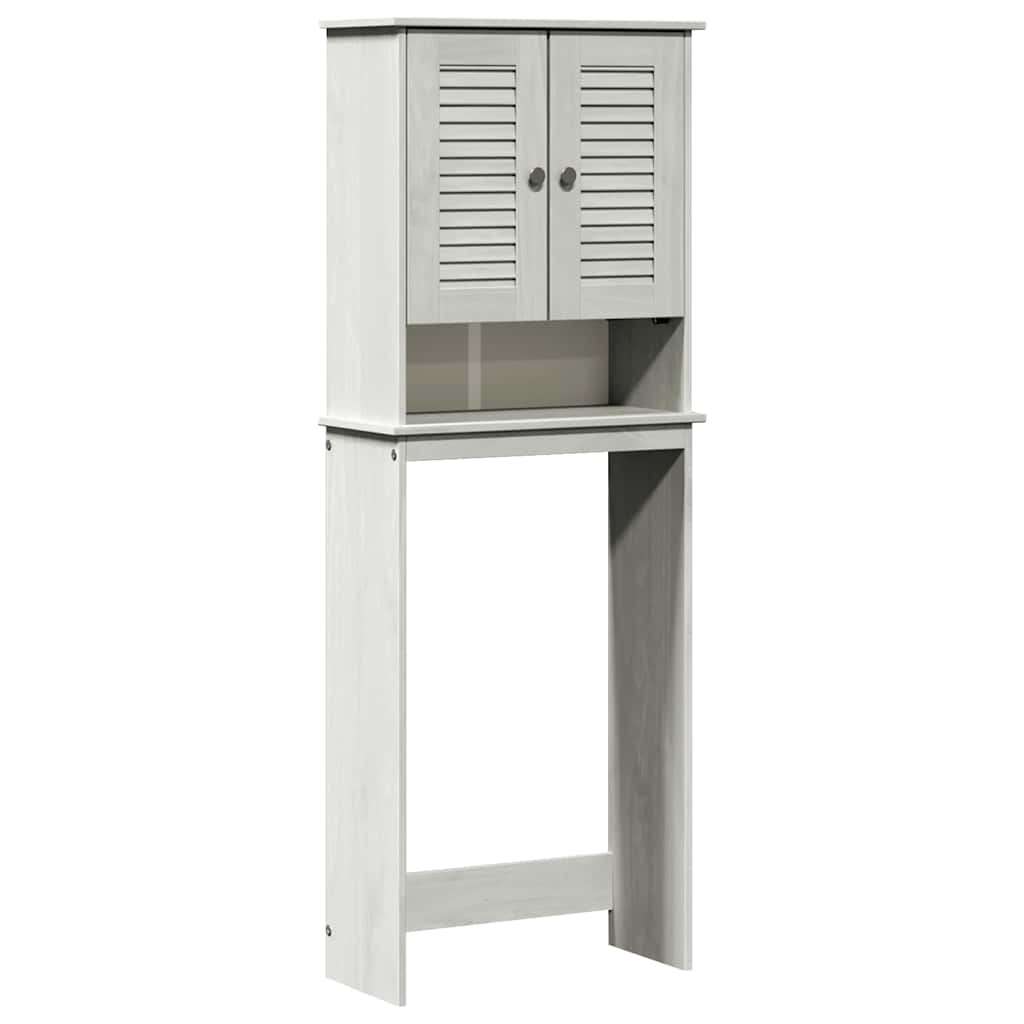Toilet Cabinet VIGO White and Antique White 60 x 27 x 161 cm