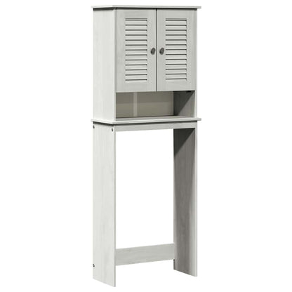 Toilet Cabinet VIGO White and Antique White 60 x 27 x 161 cm