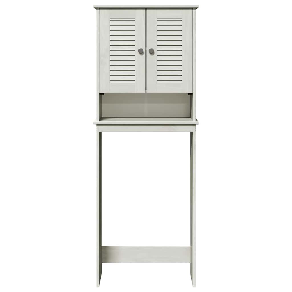 Toilet Cabinet VIGO White and Antique White 60 x 27 x 161 cm