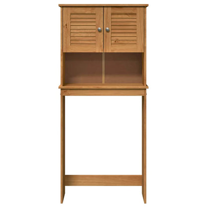 Washing Machine Cabinet with Shelf VIGO Brown and Honey Brown