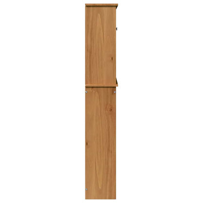 Washing Machine Cabinet with Shelf VIGO Brown and Honey Brown