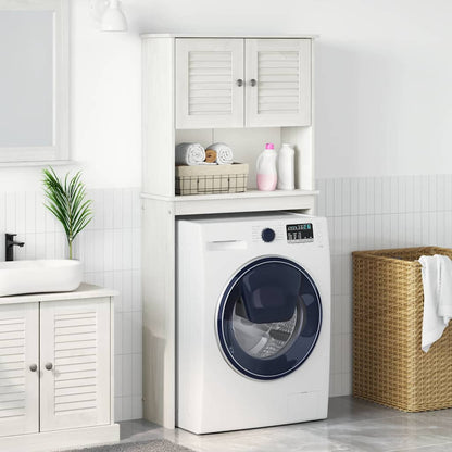 Washing Machine Cabinet with Shelf VIGO White and Antique White