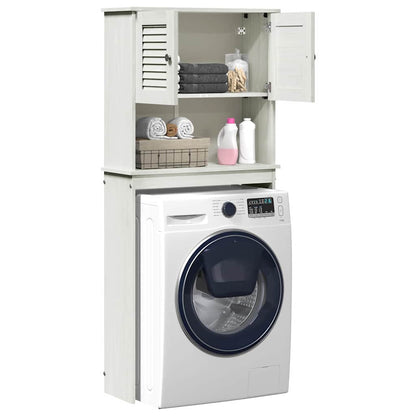 Washing Machine Cabinet with Shelf VIGO White and Antique White
