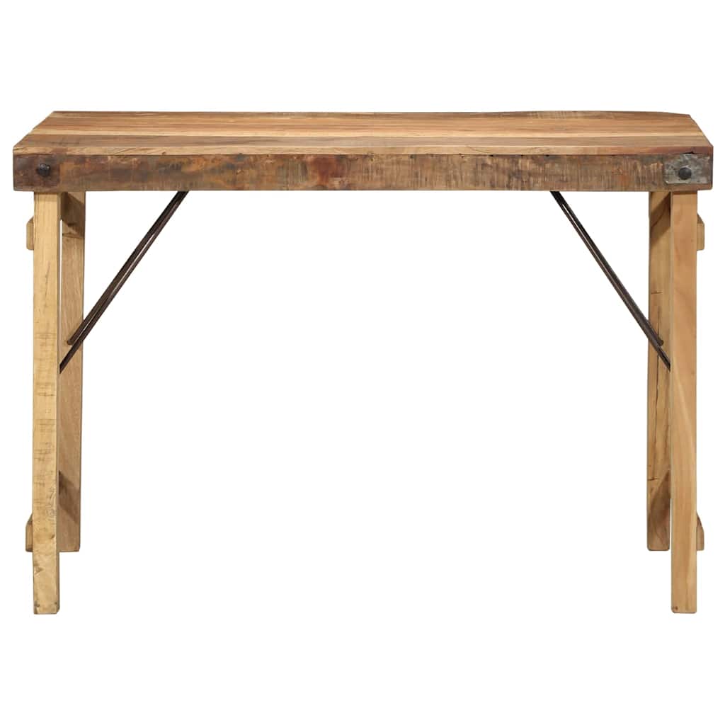 Dining Table Brown 110 x 55 x 76 cm Solid reclaimed wood