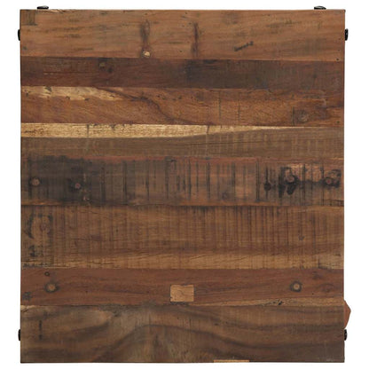 Coffee Table Brown 60 x 55 x 40 cm Solid Reclaim Wood
