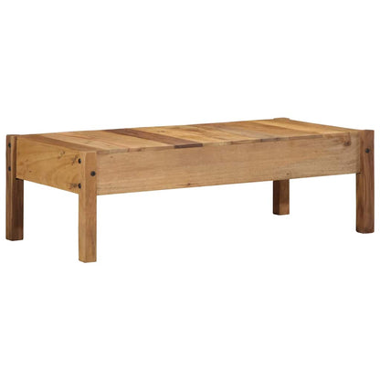 Coffee Table Brown 110 x 54 x 35 cm Solid Reclaim Wood