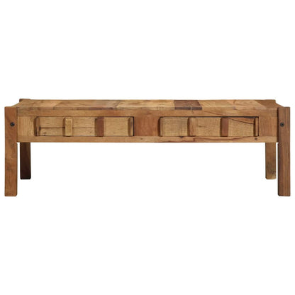 Coffee Table Brown 110 x 54 x 35 cm Solid Reclaim Wood