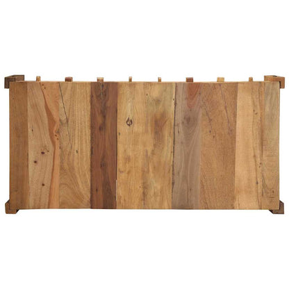 Coffee Table Brown 110 x 54 x 35 cm Solid Reclaim Wood